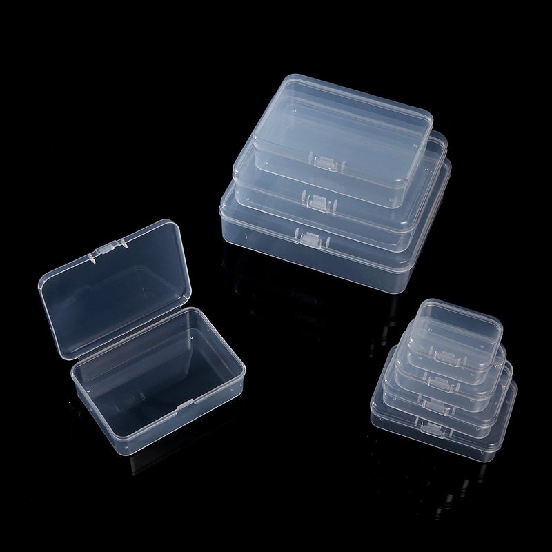Rectangular Pp Plastic Box Rectangular Storage Box Transparent Storage Parts Box Small Product Packaging Box - Image 4